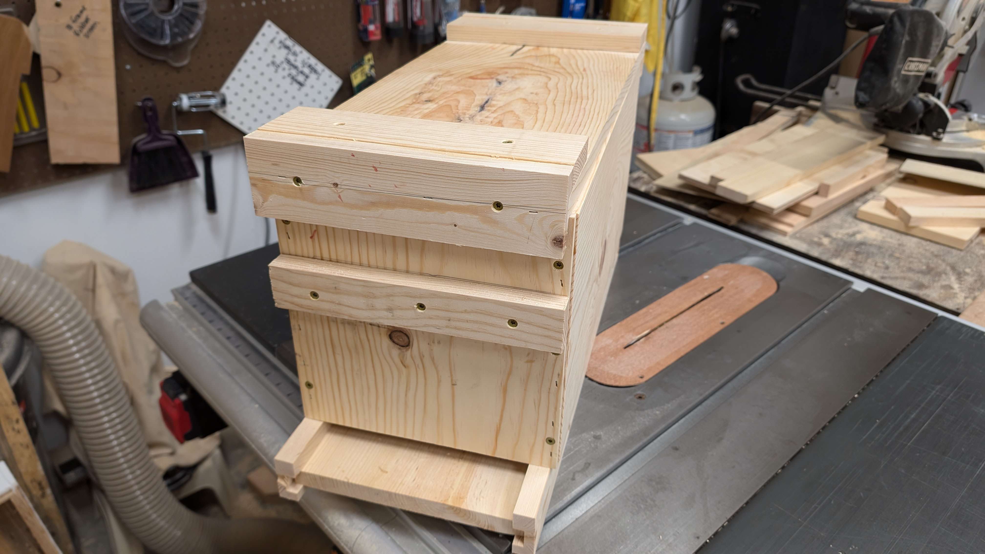 Five frame wooden nuc